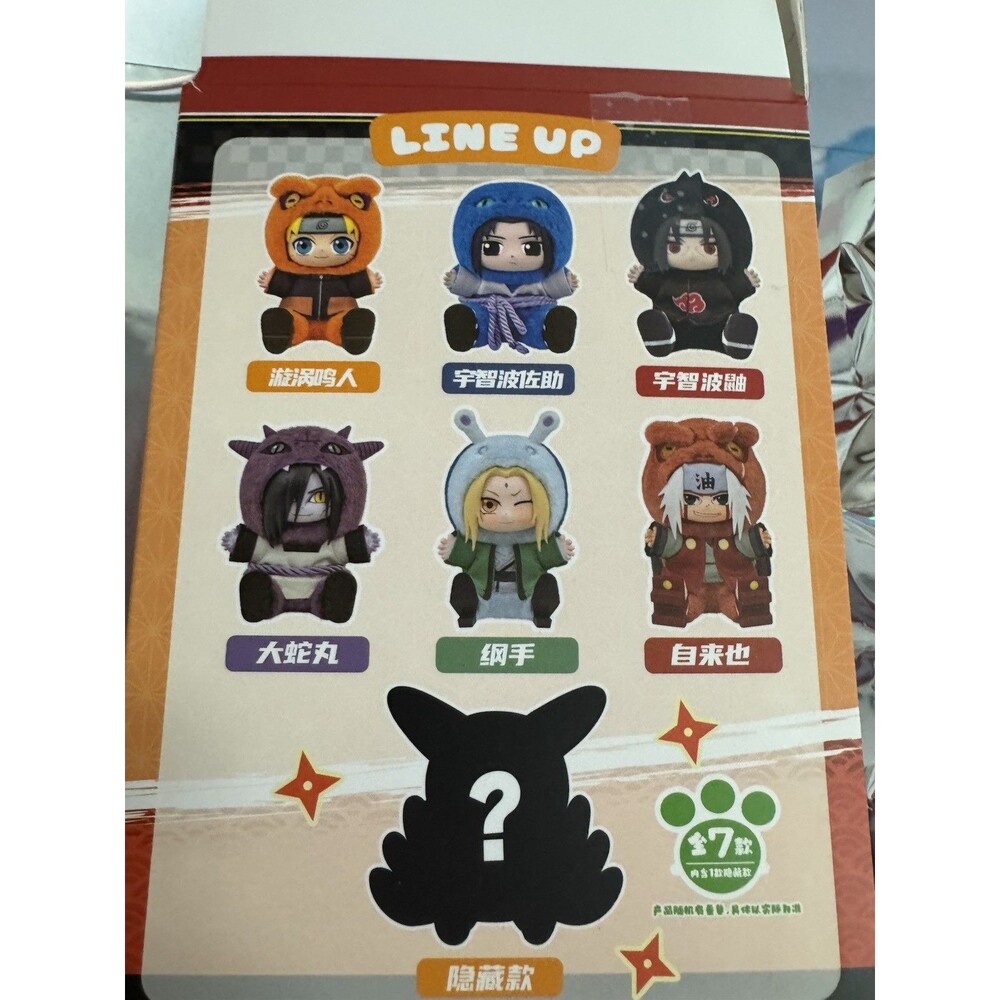 AUTHENTIC EAKI Tsunade Naruto Shippuden Beast Party Plush Blind Box Series V2 44 - Picture 4 of 4